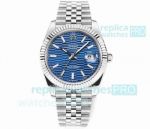 DD Factory Swiss Rolex Datejust II Blue Fluted motif Watch Cal.3235 904L Jubilee Strap